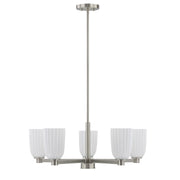 Savoy House 1-1246-5-SN Five Light Chandelier, Satin Nickel (2)