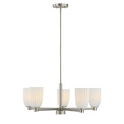 Savoy House 1-1246-5-SN Five Light Chandelier, Satin Nickel (5)