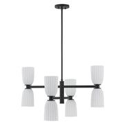 Savoy House 1-1248-8-89 Eight Light Chandelier, Matte Black (2)