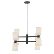 Savoy House 1-1248-8-89 Eight Light Chandelier, Matte Black (5)