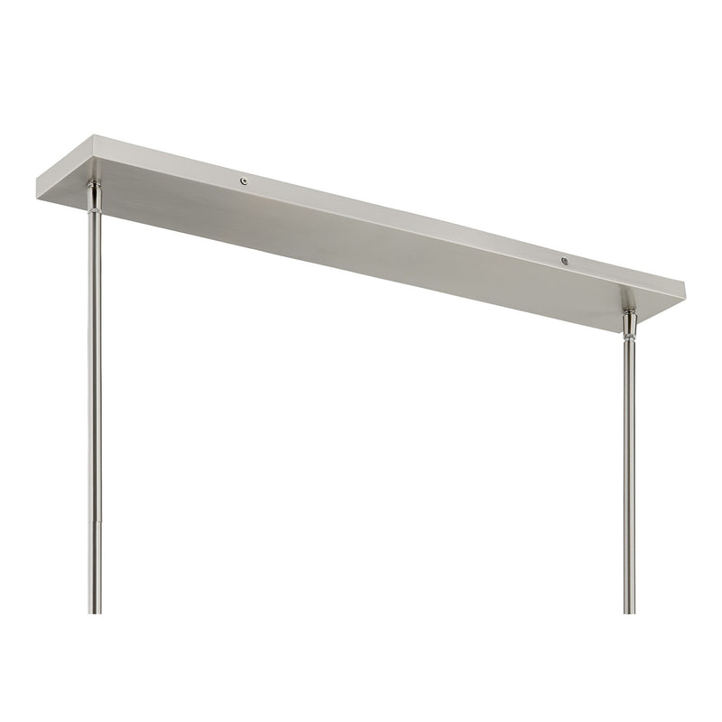 Savoy House 1-1249-8-SN Eight Light Linear Chandelier, Satin Nickel (6)