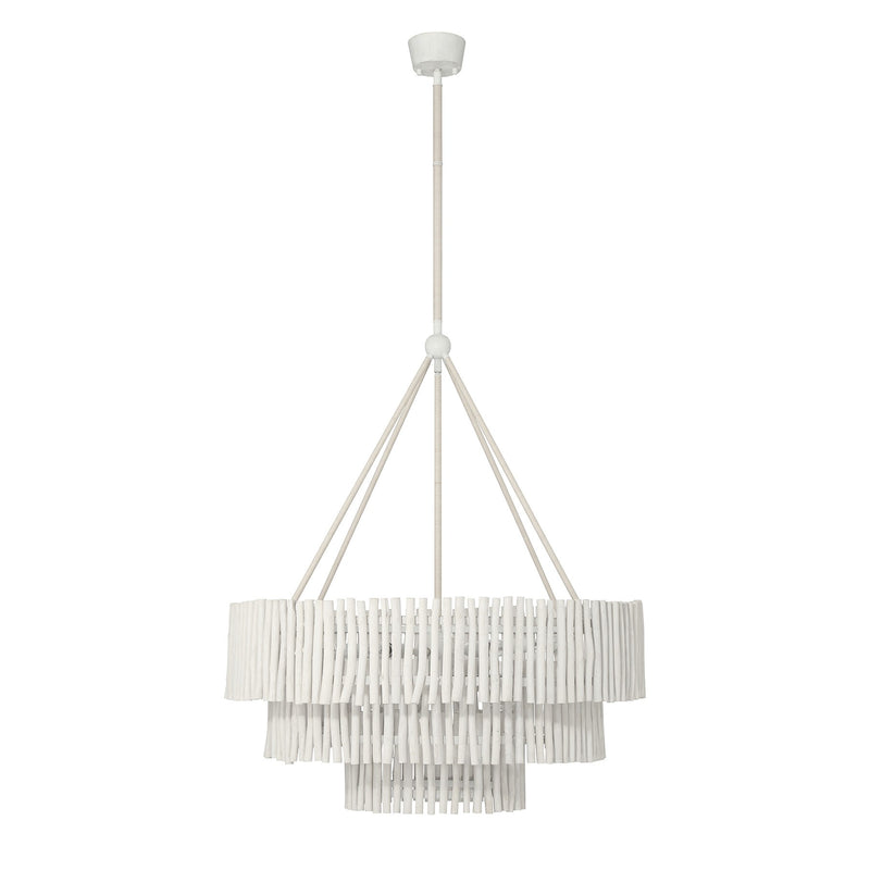 Savoy House 1-1456-9-340 Nine Light Chandelier, Blanco (2)