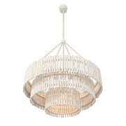 Savoy House 1-1456-9-340 Nine Light Chandelier, Blanco (4)
