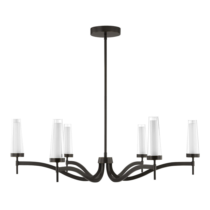 Savoy House 1-1464-6-15 LED Chandelier, Mediterranean Bronze (2)