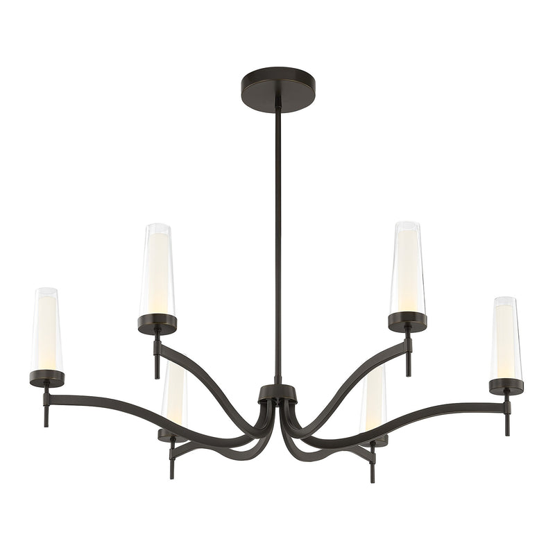Savoy House 1-1464-6-15 LED Chandelier, Mediterranean Bronze (3)