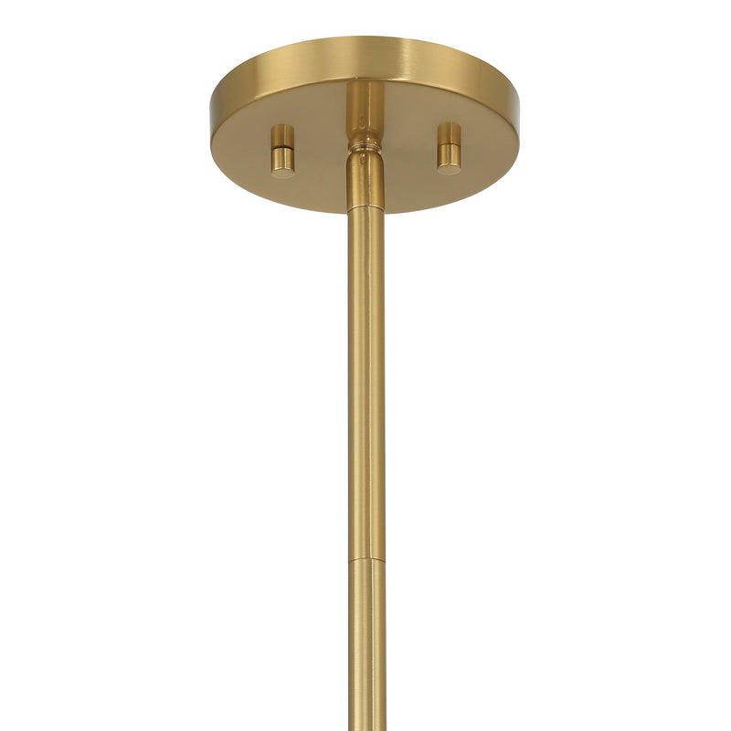 Savoy House 1-1466-6-322 Six Light Chandelier, Warm Brass (6)