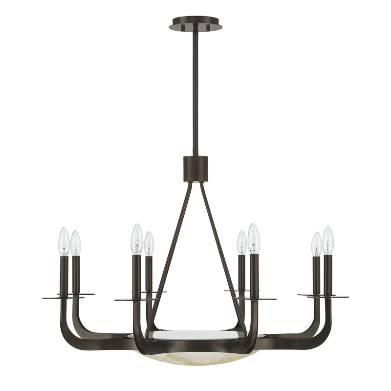 Savoy House 1-1487-9-15 Nine Light Chandelier, Mediterranean Bronze (2)