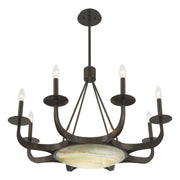 Savoy House 1-1487-9-15 Nine Light Chandelier, Mediterranean Bronze (4)