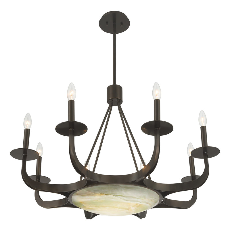 Savoy House 1-1487-9-15 Nine Light Chandelier, Mediterranean Bronze (4)