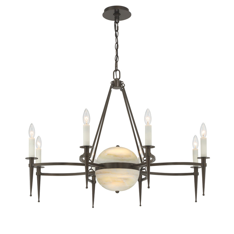 Savoy House 1-1488-10-15 Ten Light Chandelier, Mediterranean Bronze (3)