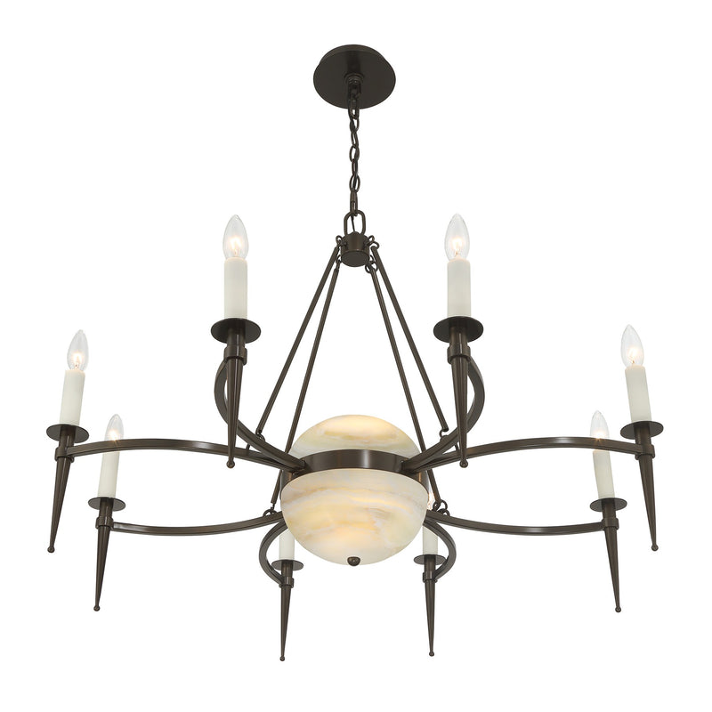 Savoy House 1-1488-10-15 Ten Light Chandelier, Mediterranean Bronze (4)
