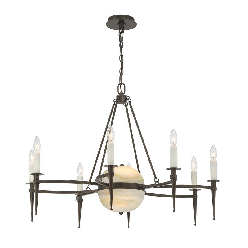 Savoy House 1-1488-10-15 Ten Light Chandelier, Mediterranean Bronze (5)