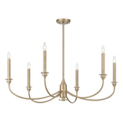 Savoy House 1-1500-6-127 Six Light Chandelier, Noble Brass (5)