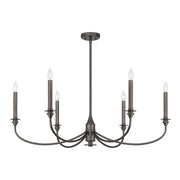 Savoy House 1-1500-6-15 Six Light Chandelier, Mediterranean Bronze (3)