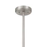 Savoy House 1-1500-6-SN Six Light Chandelier, Satin Nickel (6)