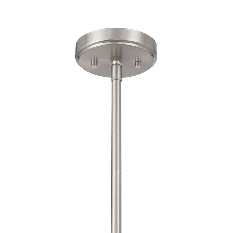 Savoy House 1-1500-6-SN Six Light Chandelier, Satin Nickel (6)