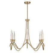 Savoy House 1-1798-6-127 LED Chandelier, Noble Brass (5)