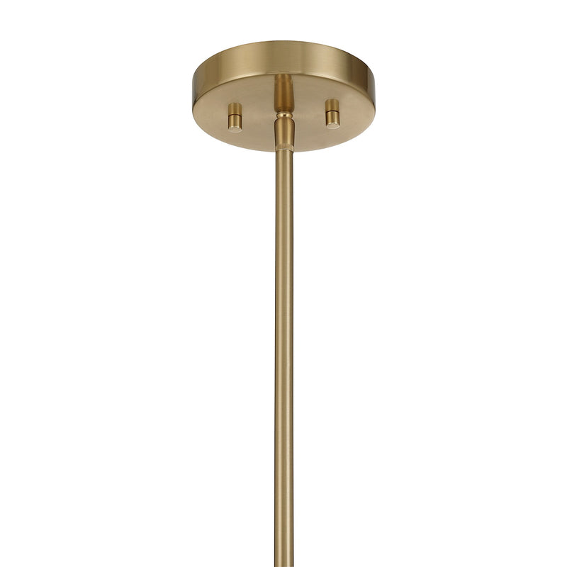 Savoy House 1-1798-6-127 LED Chandelier, Noble Brass (6)