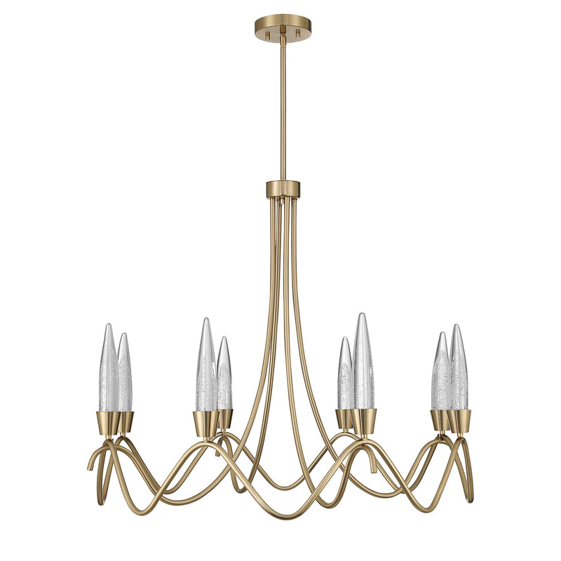 Savoy House 1-1799-8-127 LED Chandelier, Noble Brass (2)