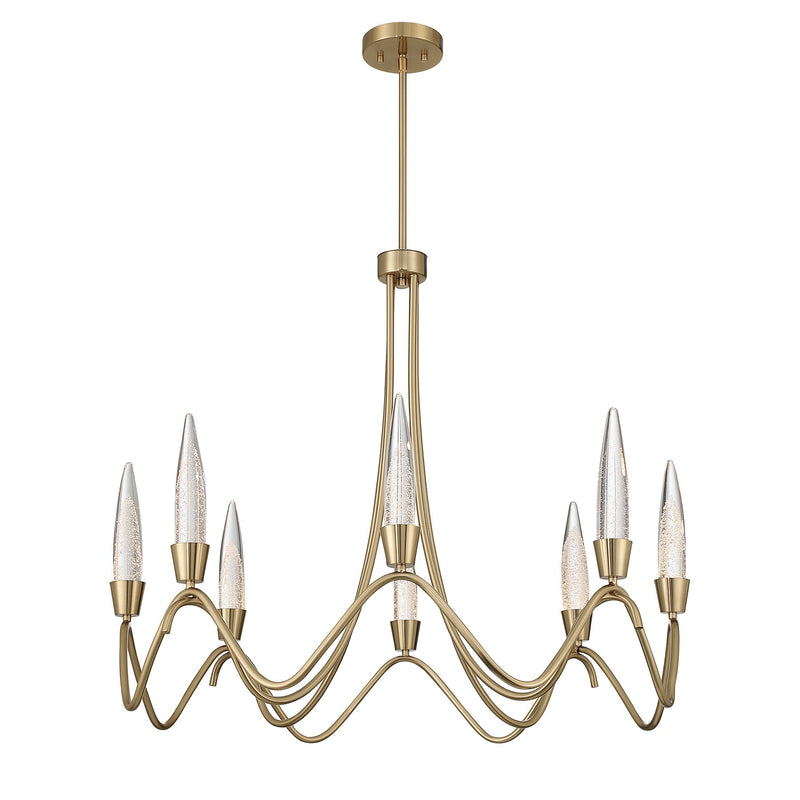 Savoy House 1-1799-8-127 LED Chandelier, Noble Brass (5)