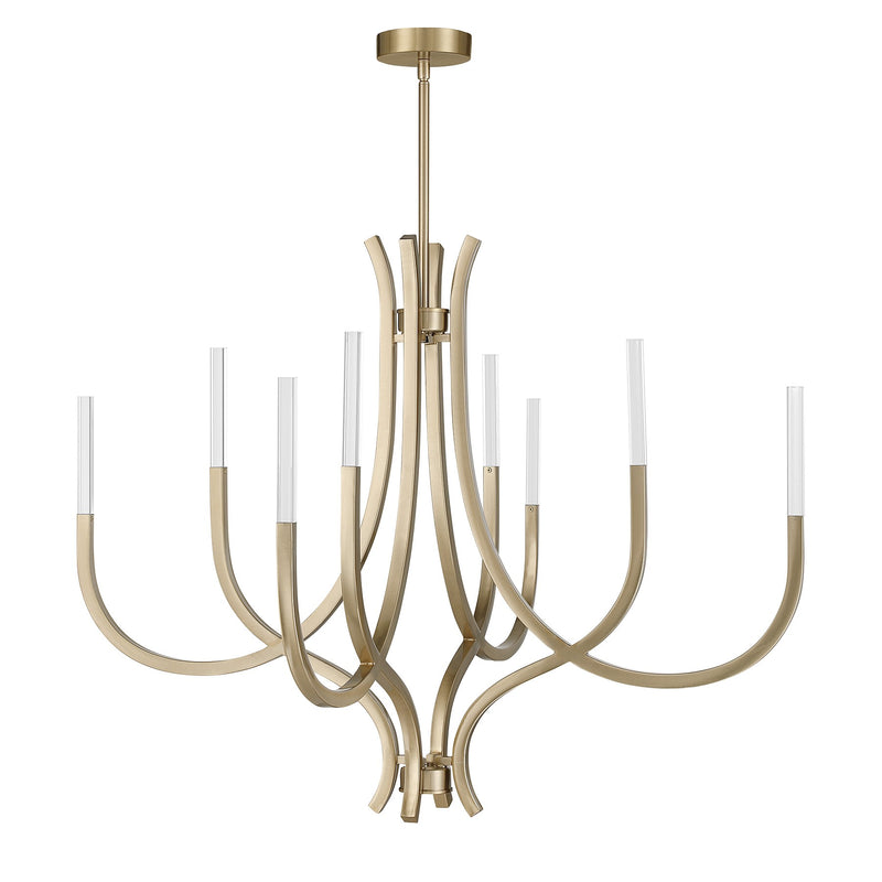 Savoy House 1-1900-8-127 LED Chandelier, Noble Brass (2)