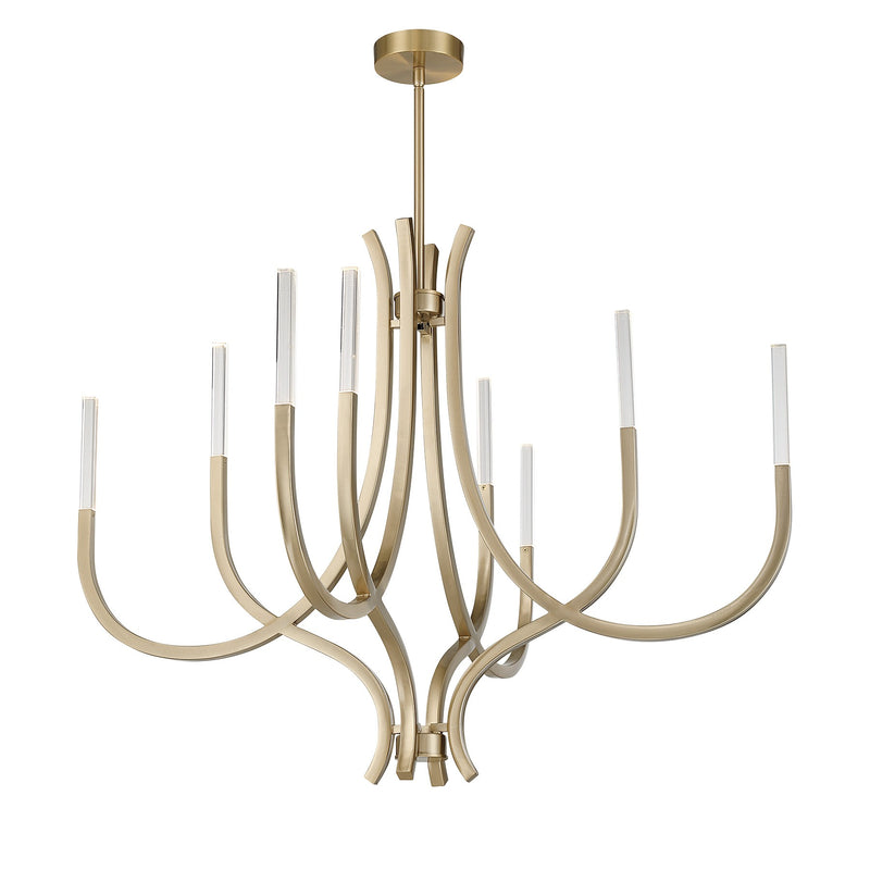 Savoy House 1-1900-8-127 LED Chandelier, Noble Brass (3)