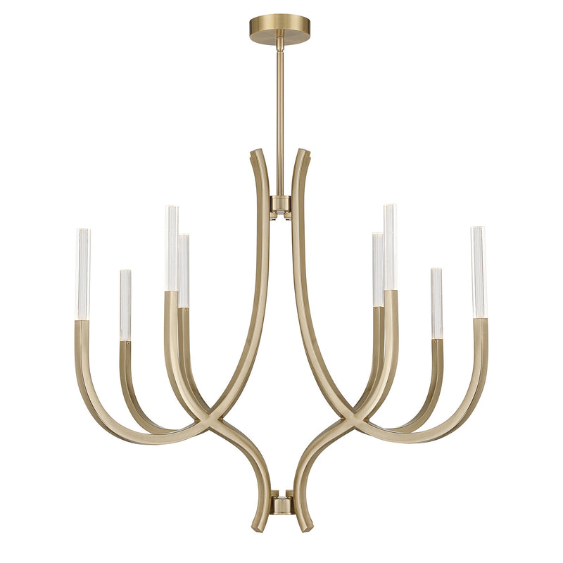 Savoy House 1-1900-8-127 LED Chandelier, Noble Brass (5)