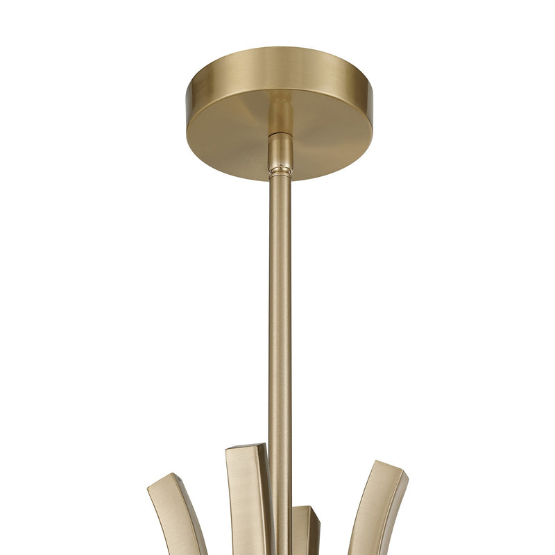 Savoy House 1-1900-8-127 LED Chandelier, Noble Brass (6)