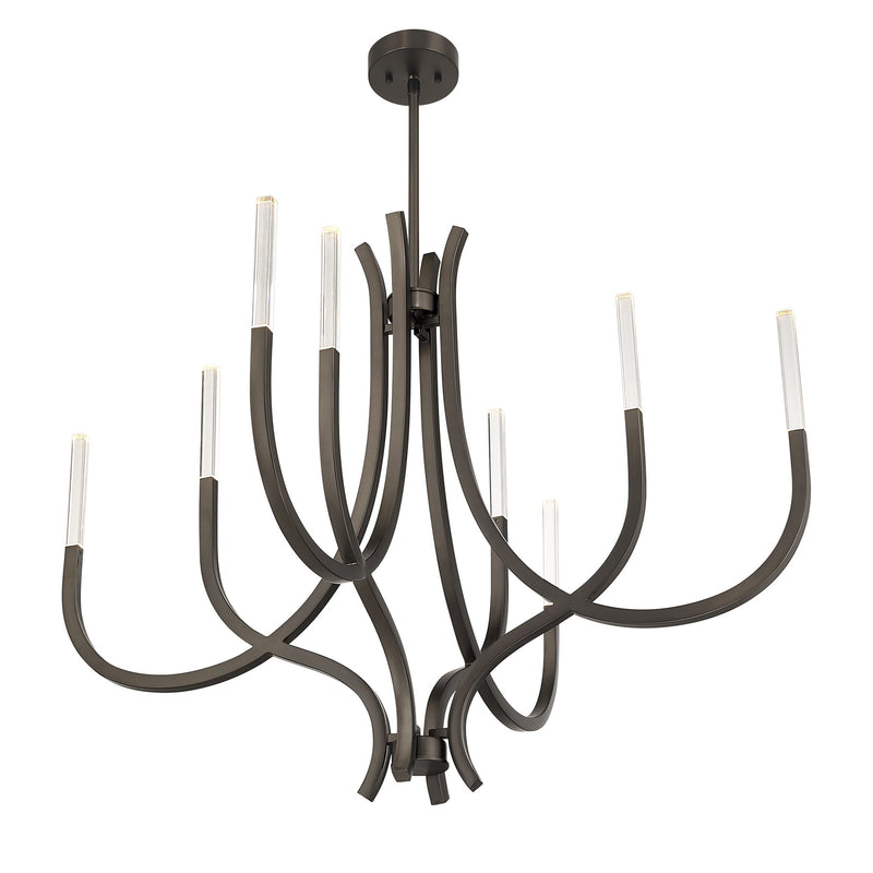 Savoy House 1-1900-8-15 LED Chandelier, Mediterranean Bronze (4)