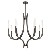 Savoy House 1-1900-8-15 LED Chandelier, Mediterranean Bronze (5)