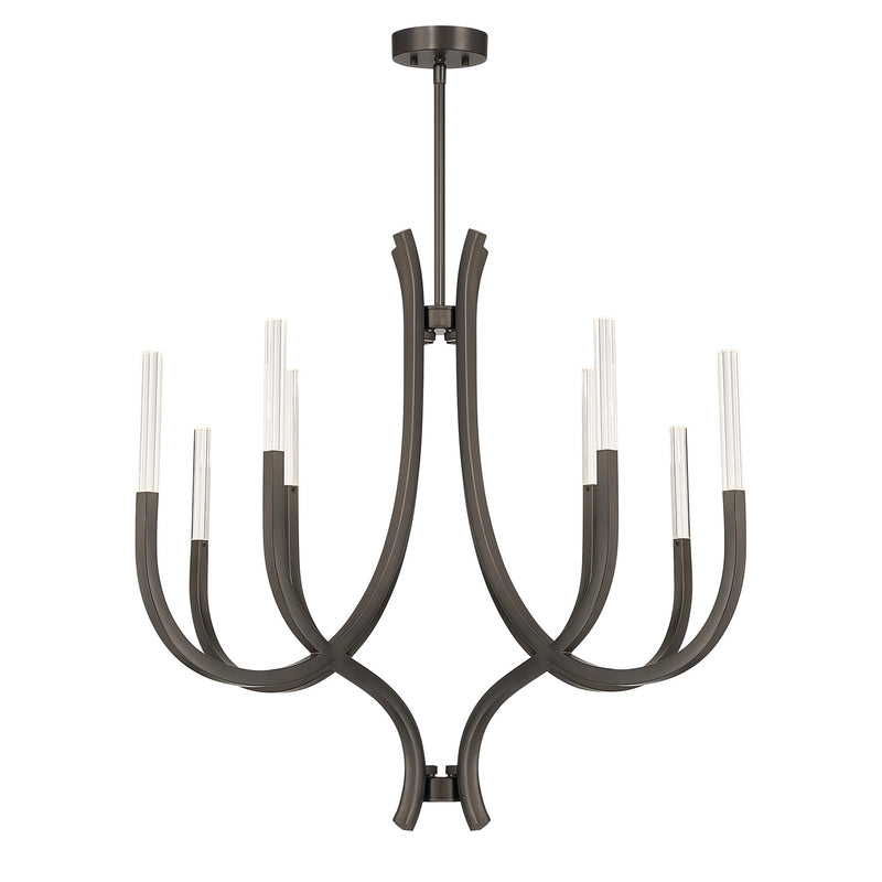 Savoy House 1-1900-8-15 LED Chandelier, Mediterranean Bronze (5)
