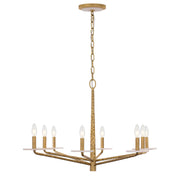 Savoy House 1-1965-8-60 Eight Light Chandelier, Distressed Gold (3)