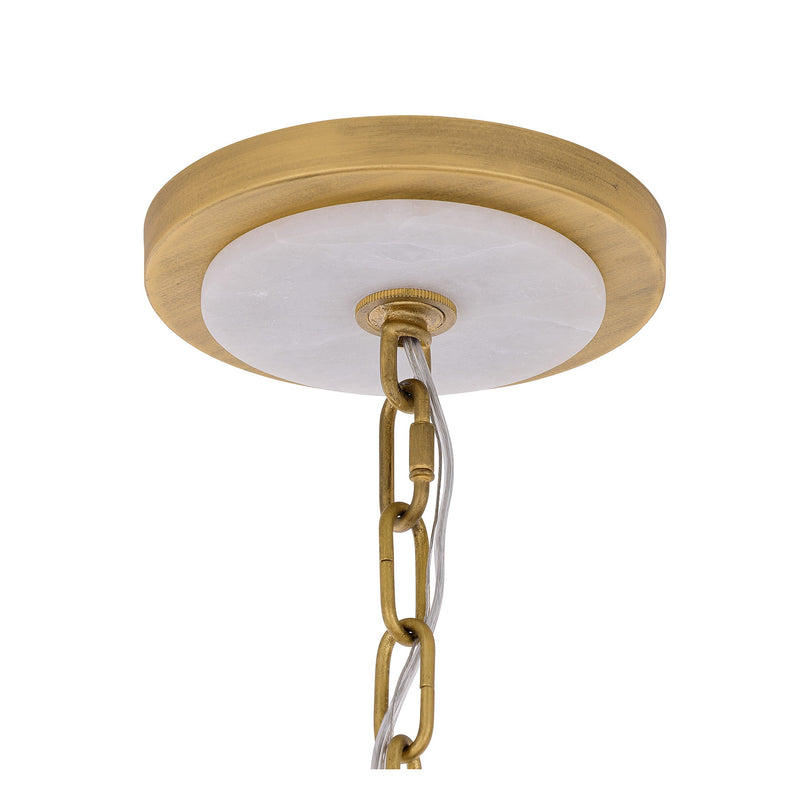 Savoy House 1-1965-8-60 Eight Light Chandelier, Distressed Gold (5)