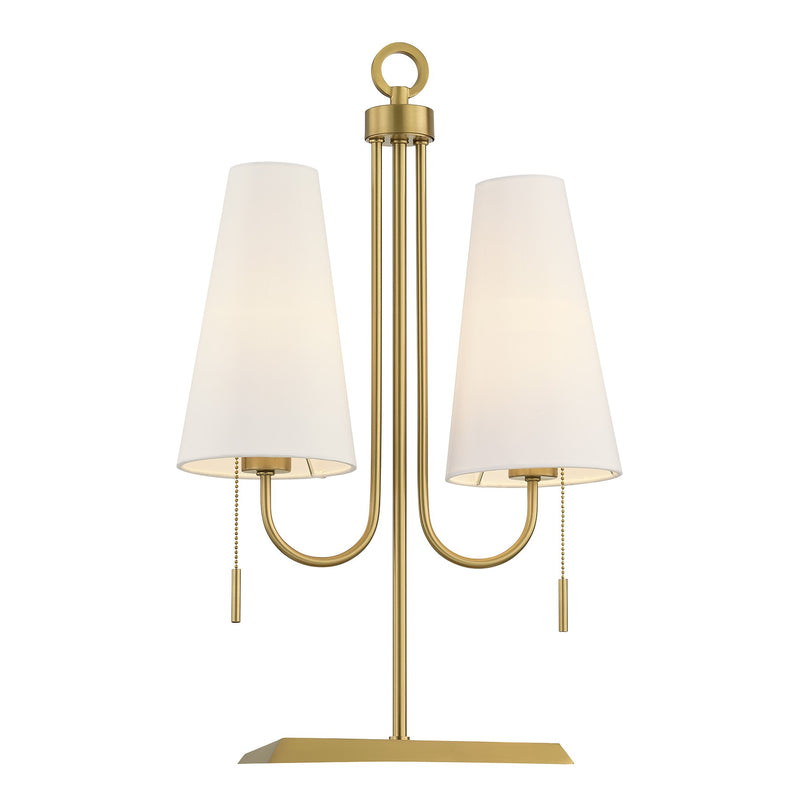 Savoy House 11-DF10 Two Light Table Lamp,  (5)
