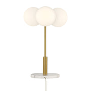 Savoy House 11-DF13 Three Light Table Lamp,  (3)