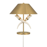 Savoy House 11-DF15 Two Light Table Lamp,  (5)