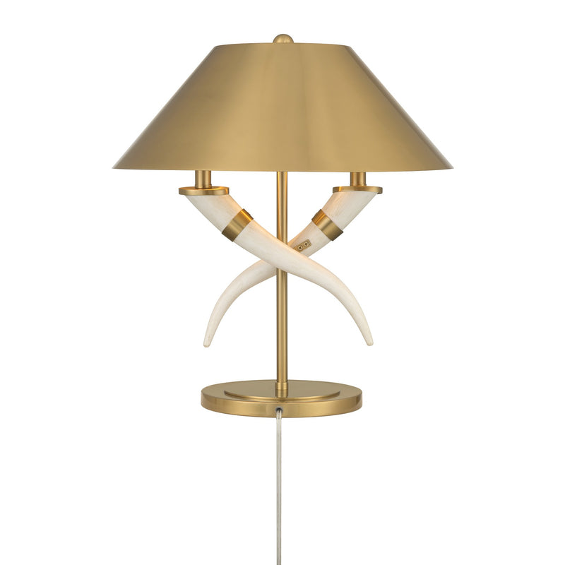 Savoy House 11-DF15 Two Light Table Lamp,  (5)
