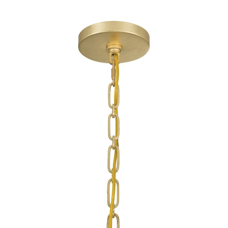 Savoy House 1-2414-16-343 LED Chandelier, Black Cashmere/True Gold (6)