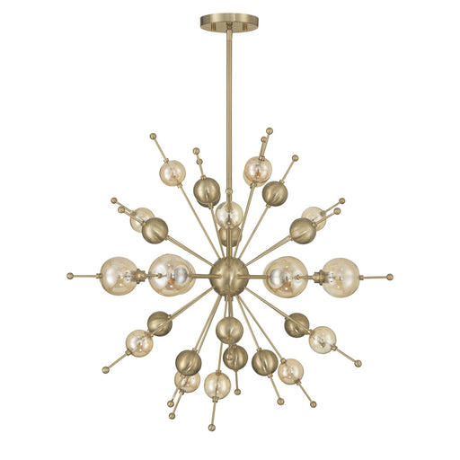 Savoy House 1-2514-6-127 Six Light Chandelier, Noble Brass (2)