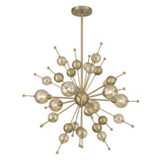 Savoy House 1-2514-6-127 Six Light Chandelier, Noble Brass (5)