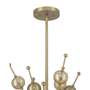 Savoy House 1-2514-6-127 Six Light Chandelier, Noble Brass (6)