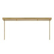 Savoy House 1-2917-1-322 LED Linear Chandelier, Warm Brass (6)