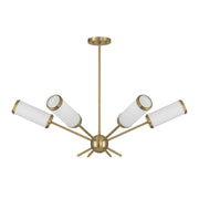 Savoy House 1-3198-6-322 Six Light Chandelier, Warm Brass (2)