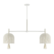Savoy House 1-3403-6-341 Six Light Chandelier, Cotton (2)