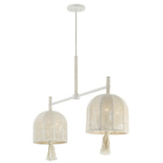 Savoy House 1-3403-6-341 Six Light Chandelier, Cotton (4)