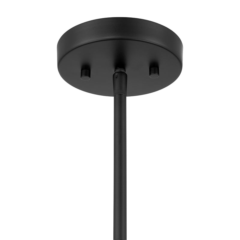 Savoy House 1-4080-6-89 Six Light Chandelier, Matte Black (6)