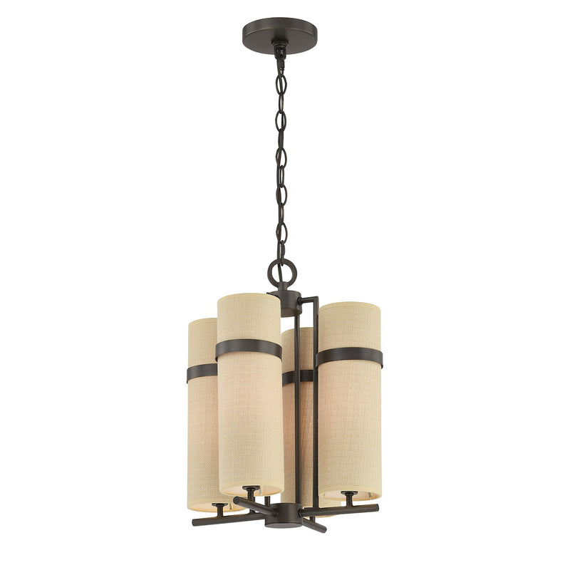 Savoy House 1-4561-4-15 Four Light Chandelier, Mediterranean Bronze (3)