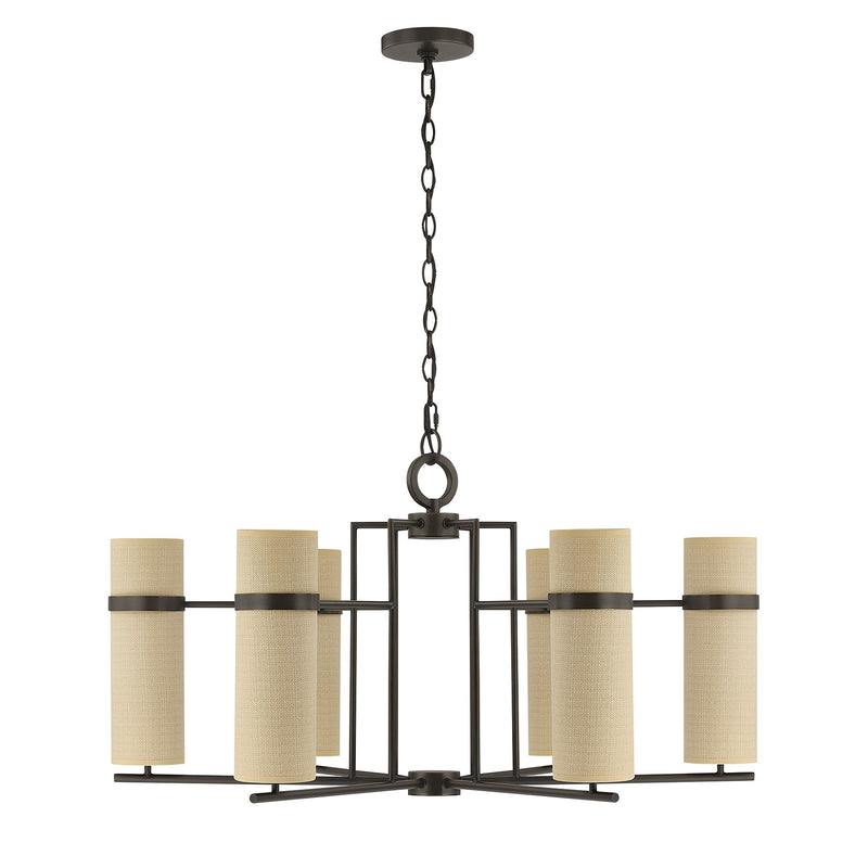 Savoy House 1-4562-6-15 Six Light Chandelier, Mediterranean Bronze (2)