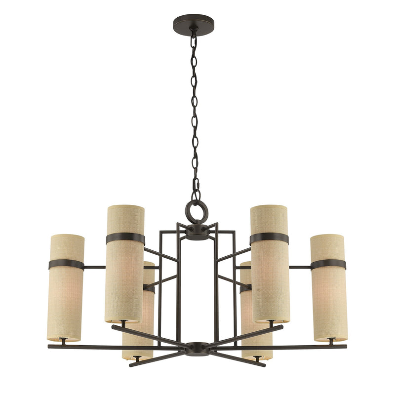 Savoy House 1-4562-6-15 Six Light Chandelier, Mediterranean Bronze (3)
