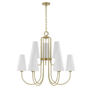 Savoy House 1-4701-9-322 Nine Light Chandelier, Warm Brass (2)
